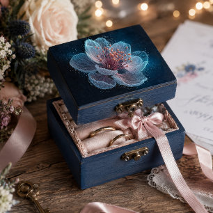 Papier Mousseline Découpage Sakura Particule Rose Cyan Bioluminescen