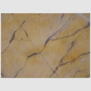 Papier Mousseline Découpage Sienna Marbre Faux Finition