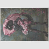 Découpage standard de caniche noir victorien Attir