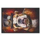 Découpage Steampunk Royal Bouledogue britannique G