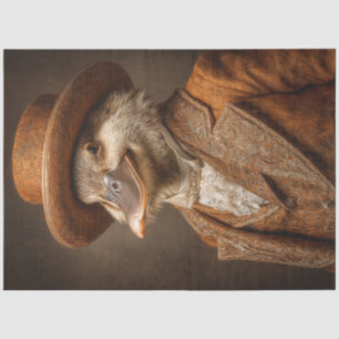 Papier Mousseline Découpage Steampunk Sophisticat Dapper Platypus