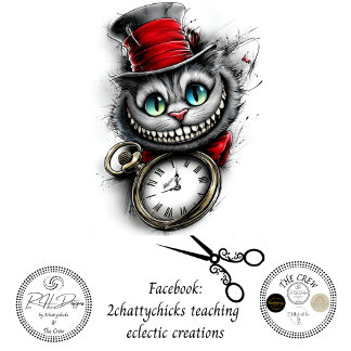 Papier Mousseline Decoupage Timekeeper Cat Pocket Watch Red Hat 