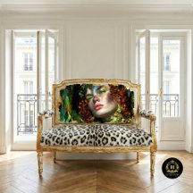 Découpage tribal déesse nature sauvage