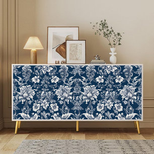 Papier Mousseline Découpage vintage de fleurs victoriennes papier de