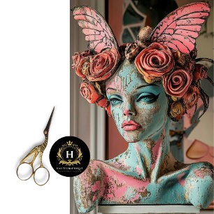 Papier Mousseline Découpage vintage Valentine Paris Gargoyle