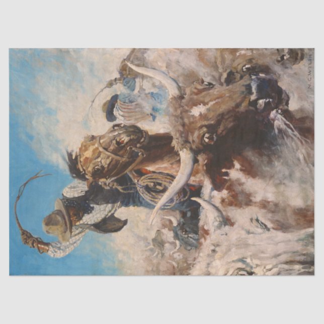 Papier Mousseline Découper par Newell Convers Wyeth (Recto)