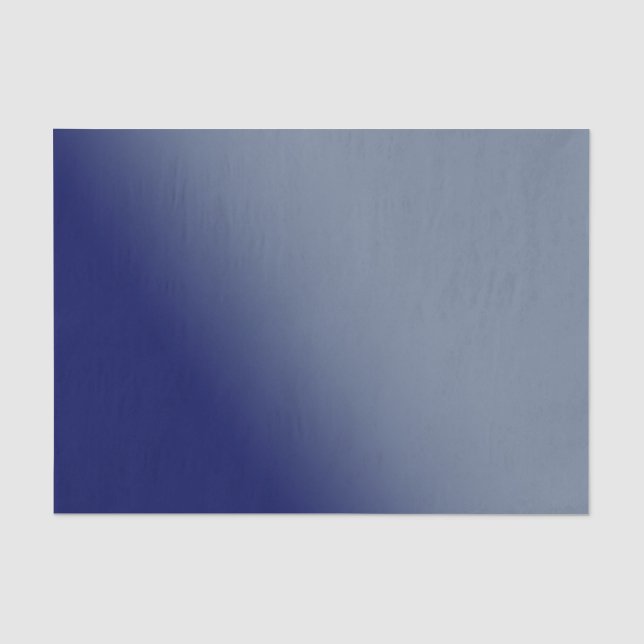Papier Mousseline Dégradé bleu foncé (Recto)
