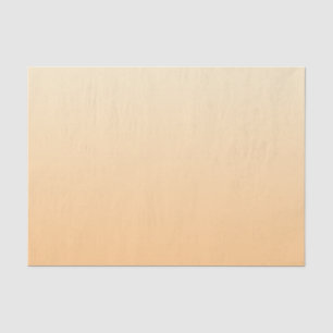 Papier Mousseline Dégradé des couleurs Jaune et Pêche