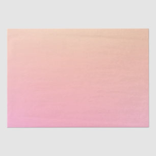 Papier Mousseline Dégradé rose et rose