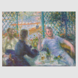 Papier Mousseline Déjeuner d'art raffiné chez le restaurant Fournais