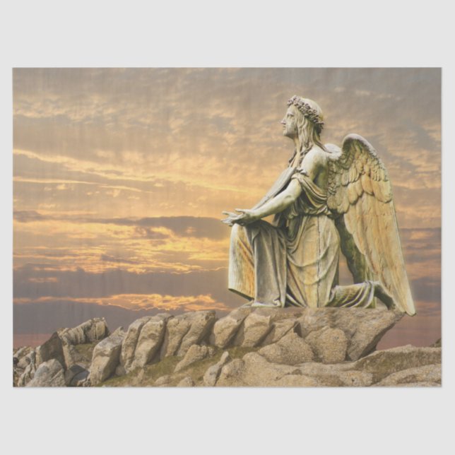 Papier Mousseline demander du papier de tissu d'ange (Recto)