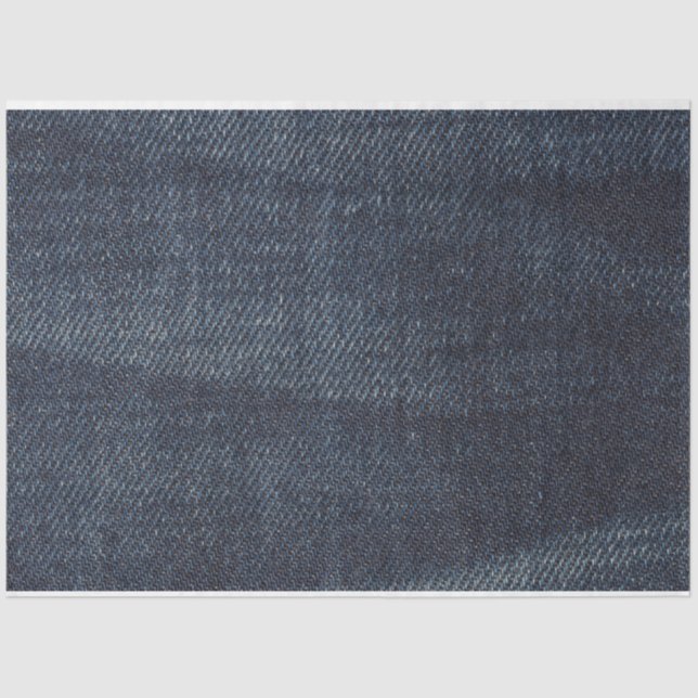 Papier Mousseline Denim fabric texture de jeans (Recto)