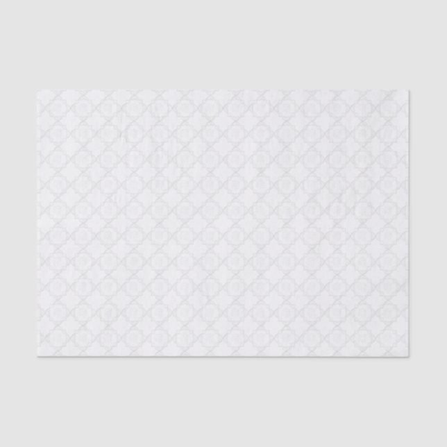 Papier Mousseline Dentelle blanche élégante (Recto)