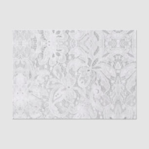 Papier Mousseline Dentelle de blanc de Falln
