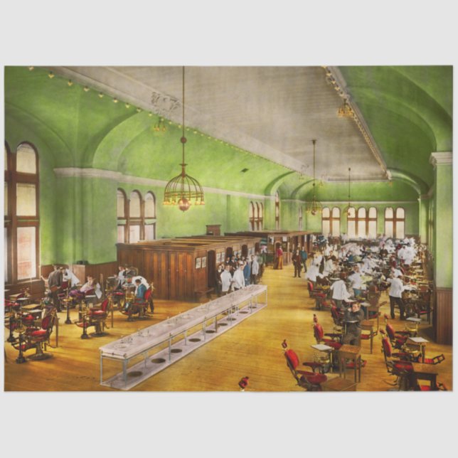 Papier Mousseline Dentiste - École - J'adore t'entendre crier 1904 (Recto)