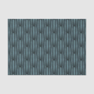 Papier Mousseline Déplaisant Vintage Gothique Noir & Bleu Motif rayé