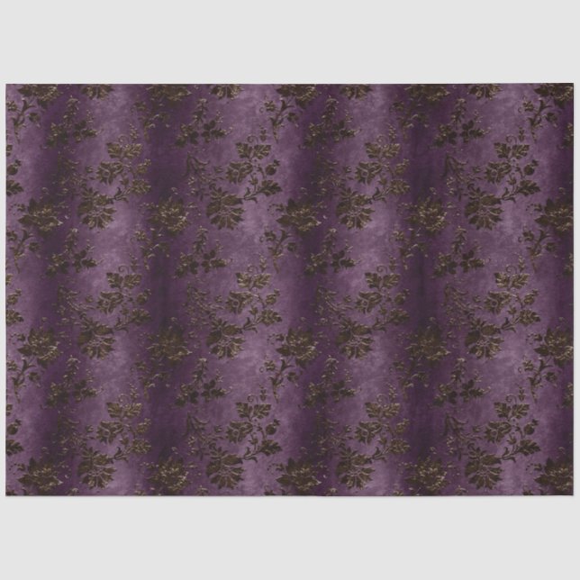 Papier Mousseline Design de la série Velvet de bronze 4 (Recto)