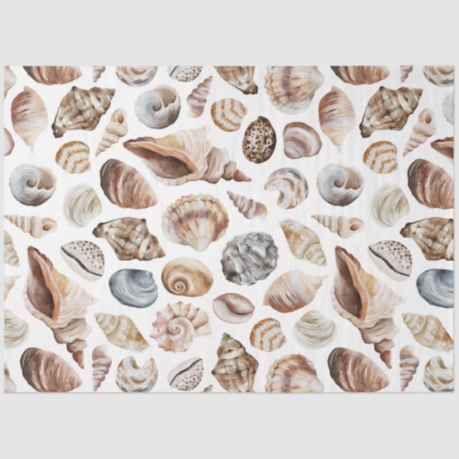 Papier Mousseline Design Ocean Breeze Series 4 (Recto)