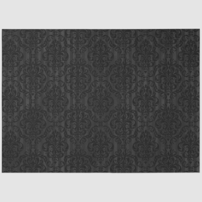 Papier Mousseline Design rose et or Steampunk Series 21 (Recto)