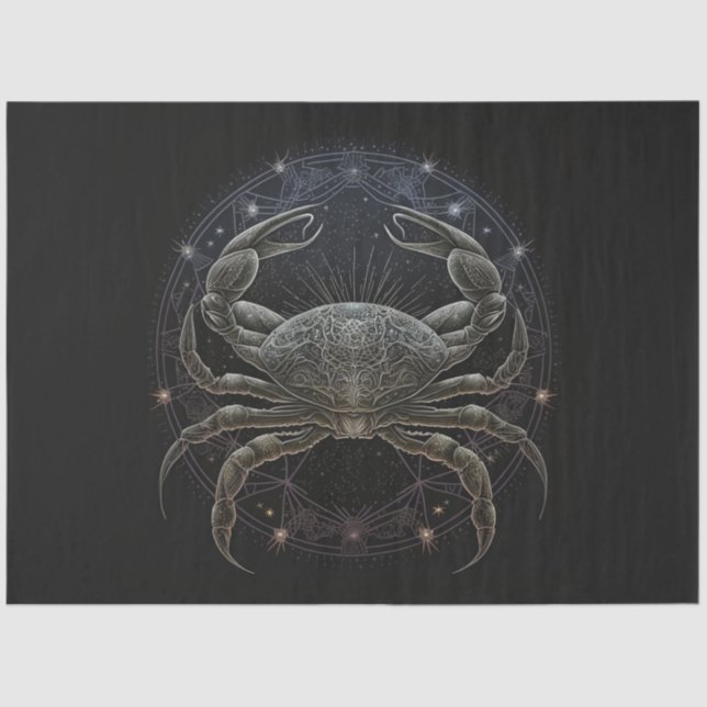 Papier Mousseline Design série Zodiac 1 (Recto)