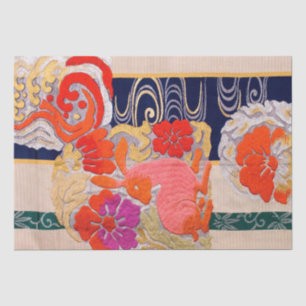 Papier Mousseline Design vintage japonais de lapin