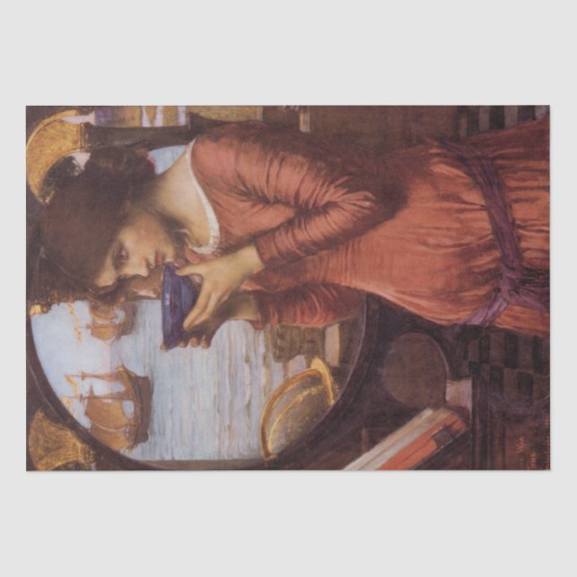 Papier Mousseline Destin par John William Waterhouse (Recto)