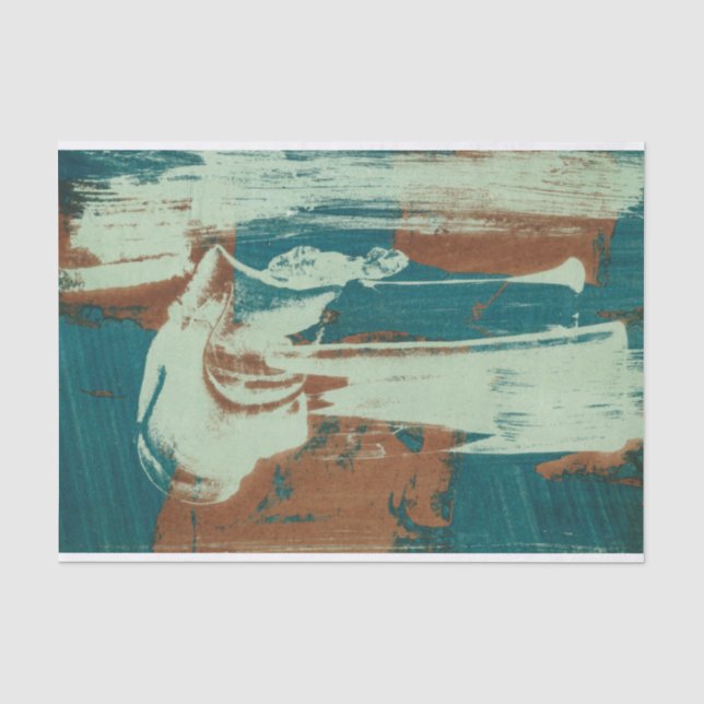 Papier Mousseline Deux vers le nord (Recto)