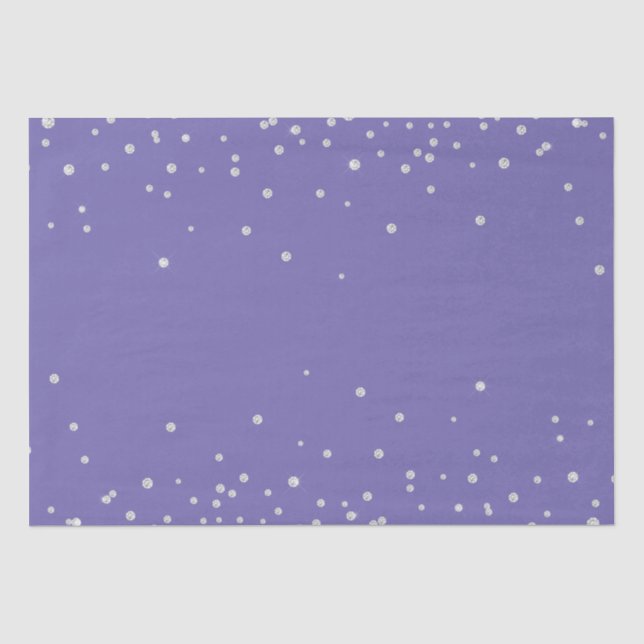 Papier Mousseline Diamants pourpres (Recto)