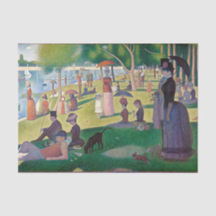 Papier Mousseline Dimanche sur La Grande Jatte Seurat Peinture