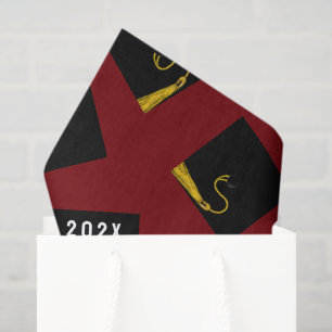 Papier Mousseline Diplômé bordeaux