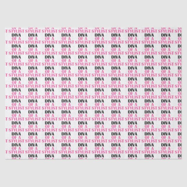 PAPIER MOUSSELINE "DIVA D'UNE STYLISTE" (Recto)