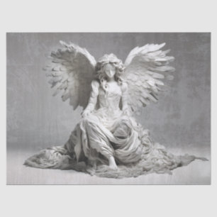 Papier Mousseline Divine fille Angel