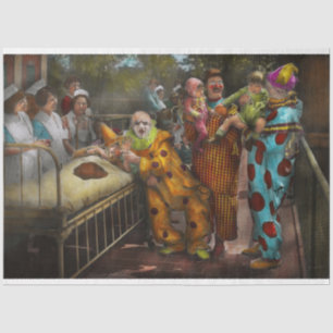 Papier Mousseline Docteur - La peur des clowns 1923
