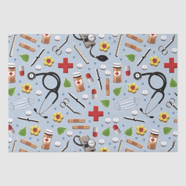 Papier Mousseline Docteur Médicale (Recto)