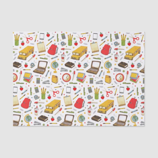 Papier Mousseline Document de travail de l'enseignant scolaire (Recto)