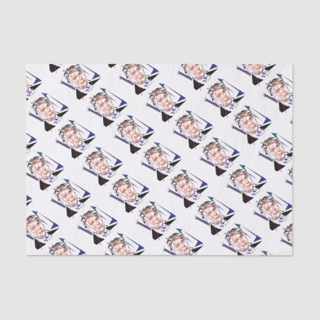 Papier Mousseline Donald Trump (Recto)