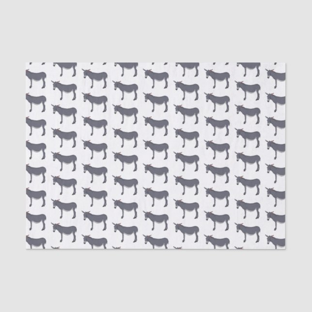 Papier Mousseline Donkey cartoon (Recto)