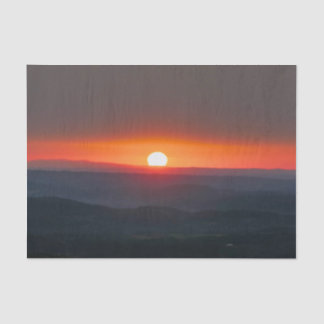 Papier Mousseline Dordogne Sunrise