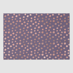 Papier Mousseline Dots d'or brillant Rose et d'huile de lavande