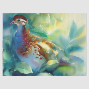 Papier Mousseline Douze jours de Noël : Partridge, (D)