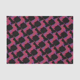 Papier Mousseline Doxie en Reniassance-Motif