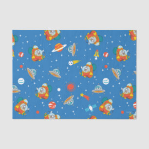 Papier Mousseline Dr Seuss   Chat dans le Motif spatial Casquette