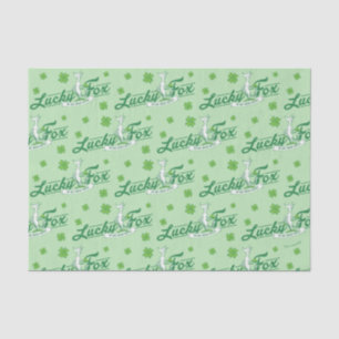 Papier Mousseline Dr Seuss   Lucky Fox Dans Ses Chaussettes Irlandai