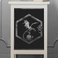 Dragon à dés RPG | Joueur de rôle de table PnP rét