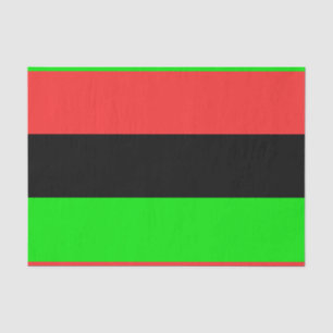 Papier Mousseline Drapeau Afro-Américain