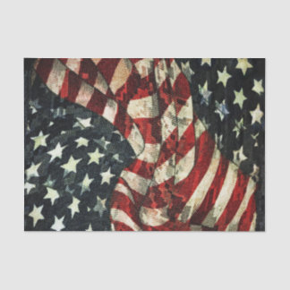 Papier Mousseline Drapeau américain-Camouflage par Shirley Taylor