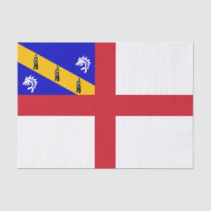 Papier Mousseline Drapeau de Herm