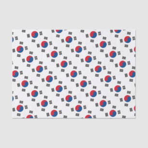 Papier Mousseline Drapeau de la Corée du Sud