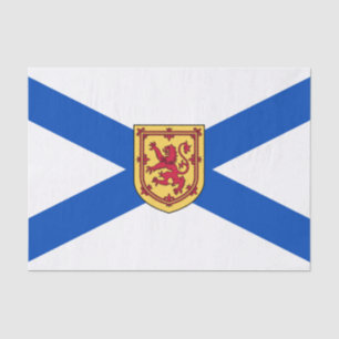 Papier Mousseline Drapeau de la Nouvelle-Écosse (Province canadienne