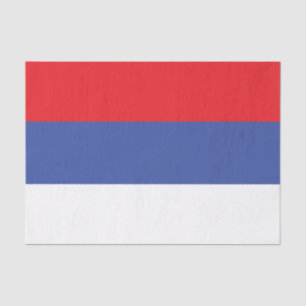 Papier Mousseline Drapeau de la Republika Srpska